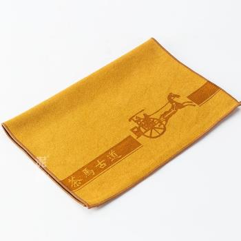 大號中國風零配件棉麻日式茶巾
