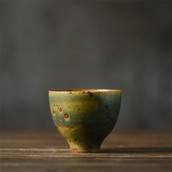 景德鎮粗陶純手工中式復古風茶杯