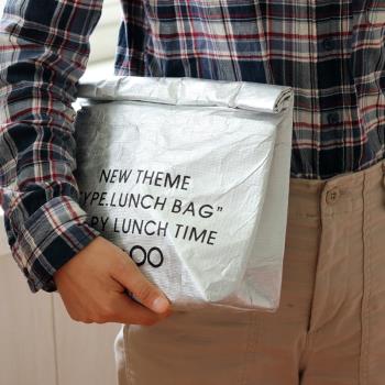 清倉特價杜邦紙便當包 手提手拿兩用 輕便磁扣鋁箔保溫保冷飯盒袋