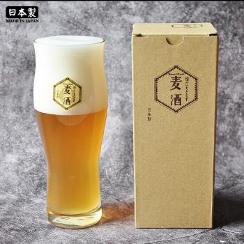 日本進口東洋佐佐木琥珀磨砂玻璃杯創意小號精釀小麥啤酒杯果汁杯