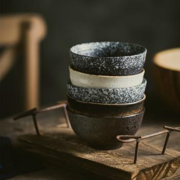 創意碗家用單個精致可愛餐具個性飯碗陶瓷甜品碗小湯碗米飯碗日式
