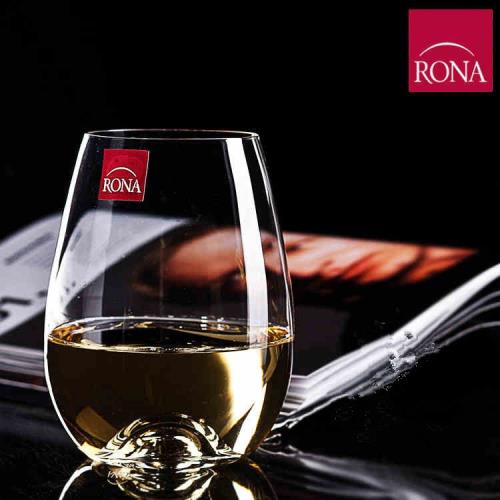 RONA歐洲進口水晶玻璃杯便攜不倒翁紅酒水杯洋酒威士忌杯品酒杯