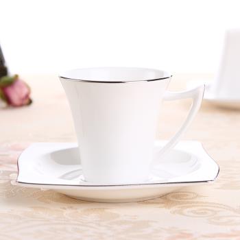 骨質瓷雙份特濃130毫升咖啡杯碟