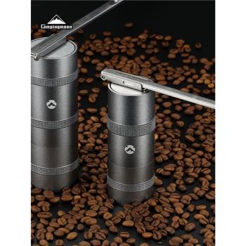 柯曼折疊手搖咖啡磨豆機CC-115不銹鋼磨芯戶外露營手磨意式咖啡機