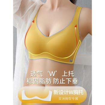 輕薄提拉bra軟支撐無痕內衣女小胸聚攏無鋼圈收副乳防下垂文胸罩