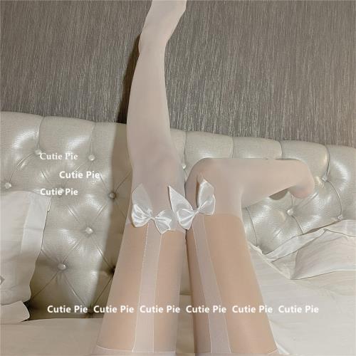 做你的貓：太絕了！花紋黑絲合集+薄款辣妹御姐印花美腿連體絲襪