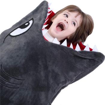 Shark blanket mermaid childrens sleeping bag blanket merma