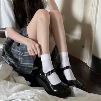 jk襪子夏天鵝絨短款小腿襪堆堆襪日系可愛Lolita學生制服短筒襪