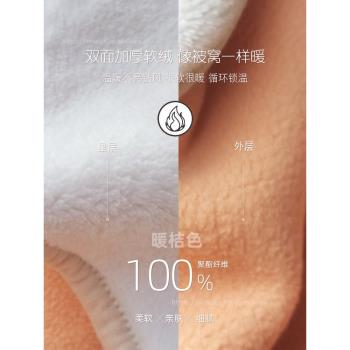 冬季女搖粒絨薄款情侶家居服睡衣