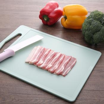日式加厚塑料菜板砧板家用防霉廚房刀板占板分類用水果案板切菜板