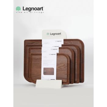 意大利進口Legnoart雷諾阿特 碳化木長方形砧板 實木菜板
