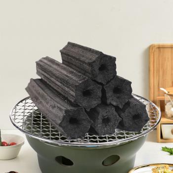 燒烤木炭家用圍爐煮茶燒烤商用果木碳銅鍋土鍋專用無煙環保機制碳