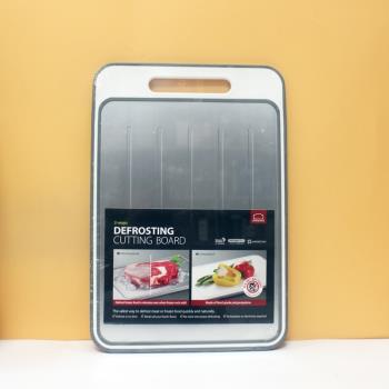 樂扣樂扣菜板廚房案板切菜板輔食雙面解凍面板家用塑料切水果砧板