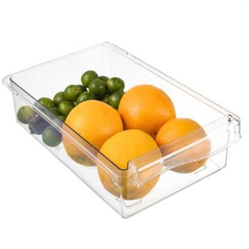 廚房新款抽屜式放雞蛋果蔬收納盒冰箱用小懸掛式置物架