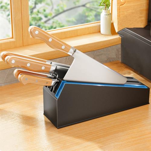 魔尚家居簡約刀架子創意刀座廚房刀具置物架家用臺面菜刀收納神器