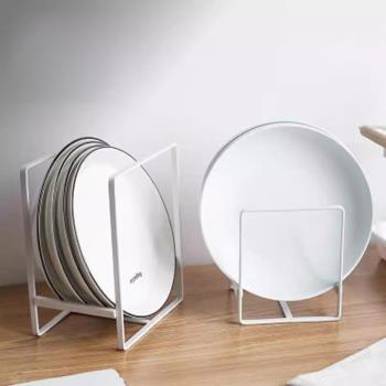 日式廚房碗碟架 碗碟瀝水架 餐盤餐具整理收納架盤子架
