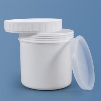 食品級加厚塑料罐油墨儲存密封罐軟膜分裝瓶子150毫升500克1000ml
