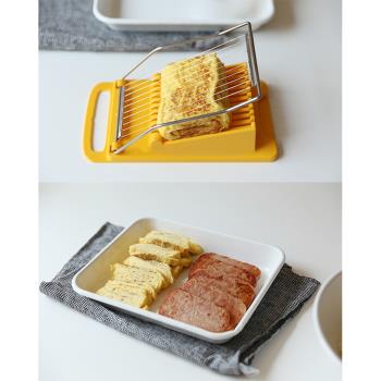 【現貨】日本制 午餐肉切片器多功能切蛋器火腿水果雞蛋切割器