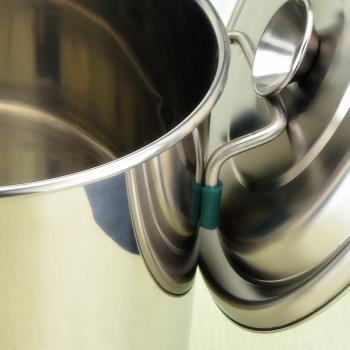 煮茶桶不銹鋼珍珠桶奶茶店專用湯桶商用大容量帶蓋米桶電磁爐湯鍋