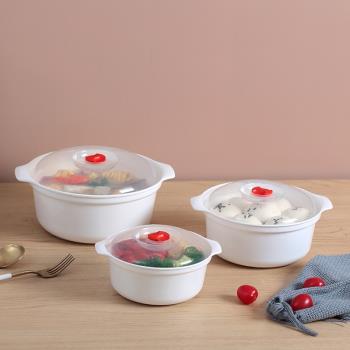 微波爐加熱蒸籠食品級專用器皿家用蒸盒容器多功能加熱盤熱菜神器
