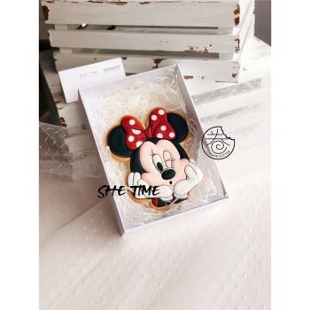 【影片教程】she.time食光老師新作可愛卡通米妮頭像糖霜餅幹模具