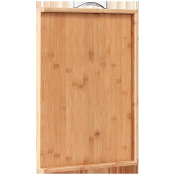 大案板家用多功能竹砧板廚房切菜板揉面板和面板帶圍邊搟面板大號