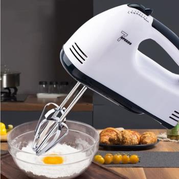 7檔家用電動打蛋器無線手持打蛋器打發奶油蛋糕蛋白打蛋機攪拌器