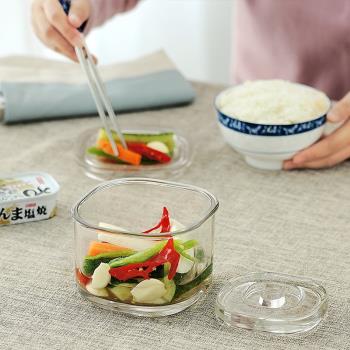 日本sp玻璃泡菜罐加厚透明家用儲物罐一夜漬泡菜壇子腌菜缸密封罐