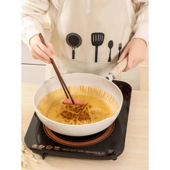 日本家用空氣炸鍋專用墊紙烤肉紙吸油紙圓形烤箱烤盤烘焙硅油錫紙