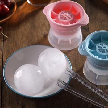 威士忌冰球模具圓形凍冰塊模具制冰神器帶蓋冰格制作器球形硅膠盒