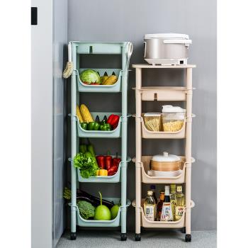 廚房置物架落地多層放蔬菜菜架子用品籃子儲筐收納神器家用大全