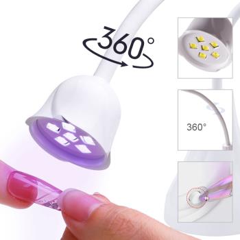Portable UV/LED Nail Lamp Curing Polishing Gel Nail Art Lamp