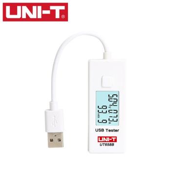 優利德USB測試儀UT658A電壓B電流C容量測試DUAL手機充電器load