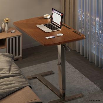 床邊桌可移動升降桌折疊臥室家用電腦桌宿舍懶人床上書桌簡易桌子