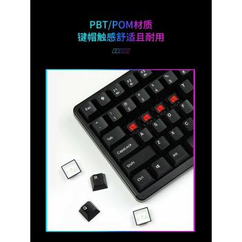 CHERRY櫻桃3000S TKL辦公游戲RGB彩光機械鍵盤87鍵黑軸青軸紅軸