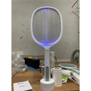 志高電蚊拍電蚊香拍充電式家用超強力電蚊子可更換鋰電池自動滅蚊
