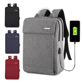 USB Backpack Bagpack School For Men Women Bag Bags Schoolbag