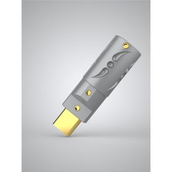 Viborg/維堡VT08發燒鍍金Type-C插頭USB充電3.1數據線DIY焊接插頭