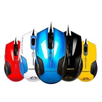 新貴獵鯊豹5000/N500遊戲滑鼠USB電腦筆記本有線CF/LOL