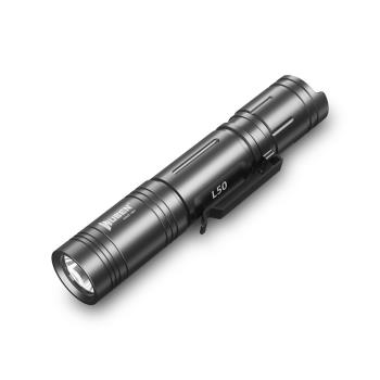 務本WUBEN L50強光手電筒可充電超亮遠射探照燈戶外露營家用USB