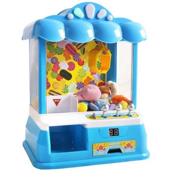 歐寶迷你音樂娃娃機寶寶動感游戲投幣機兒童家用游藝機電動玩具機