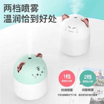 @.250ml Cold Mist Aroma Diffuser Bedroom Humidifier Purifies
