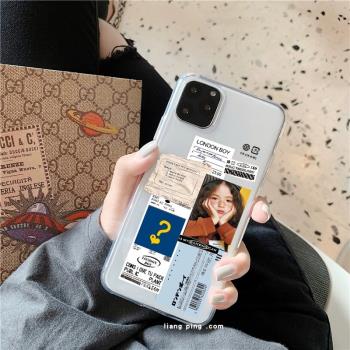 ins風歐美女孩適用一加9R手機殼OnePlus軟9pro透明10/7小眾8T直邊ACEpro新款ACE2V高級感個性保護套