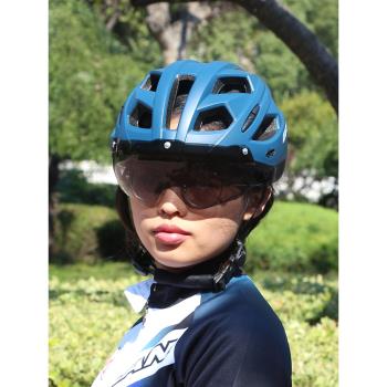 正品GIANT捷安特頭盔山地公路自行車磁吸風鏡眼鏡騎行裝備安全帽