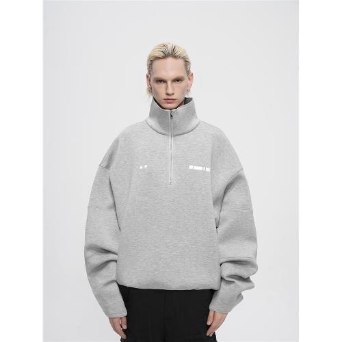 BEVAN UP丨Stand collar Hoodie*澳洲太空棉立領剪裁470G重磅衛衣|衛衣  