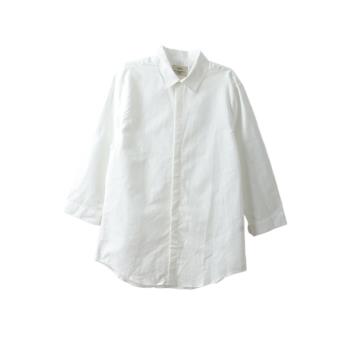 諾諾E站【TPN】2023新款男裝商務休閑舒適全棉七分袖襯衫上衣剪標