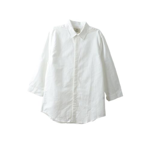 諾諾E站【TPN】2023新款男裝商務休閑舒適全棉七分袖襯衫上衣剪標