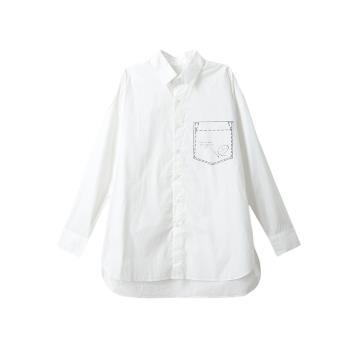 諾諾E站【TPN】2023新款男裝 時尚休閑舒適純棉長袖襯衫上衣 剪標