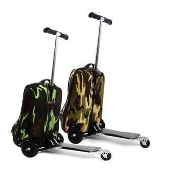 背包滑板車行李箱學生運動代步書包拉桿箱20寸兒童登機旅行箱男女