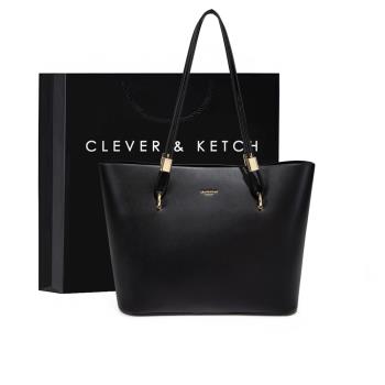 Clever&Ketch包包女高級感托特包大容量手提包2023新款單肩通勤